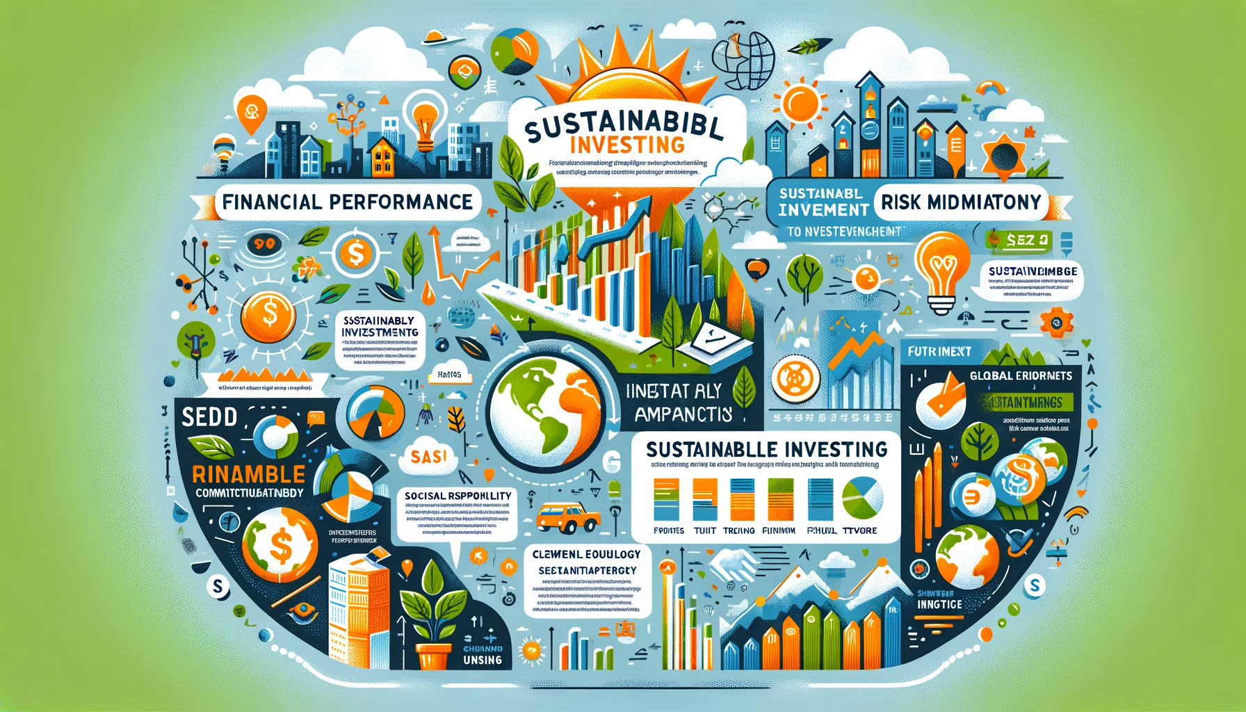 An Infographic on Invest in Sustainable Companies